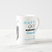 Retro Televisor 90th Birthday personnalisée Mug (Devant droit)