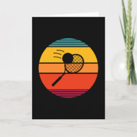 Retro tennisspeler