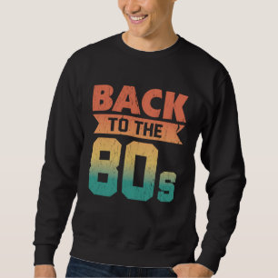 Retro Terug Naar De Jaren 80 Vintage Vervallen Re Trui