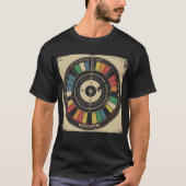 Retro testpatroon - Broadcast Circle T-shirt T-shi (Voorkant)