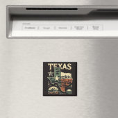 Retro Texas Magneet (Insitu (Vaatwasser))