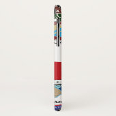 Retro Texas Sticker Pattern Case-Mate iPhone Case (Achterkant/links)