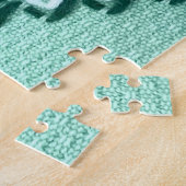 Retro textielgaren couching, grafische puls. legpuzzel (Zijkant)