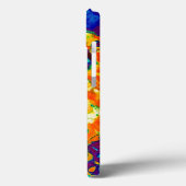 Retro textuur abstract ontwerp Case-Mate iPhone case (Achterkant / Links)