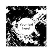 Retro textuur abstract ontwerp 	rubberstempel (Afrduk)