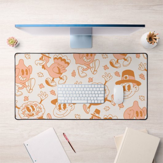 Rétro Thanksgiving Desk Mat (Bureau 1)