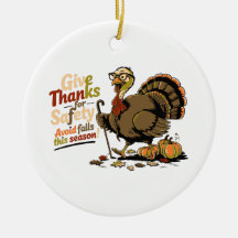 Retro Thanksgiving Turkije Safety – Geef Bedankt