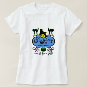 Retro The Winking Witch Lounge T-shirt