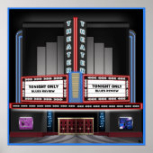 Retro Theater Poster (Voorkant)