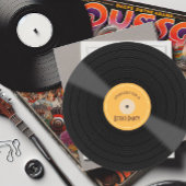 Retro Thème Anniversaire Invitation de fête