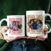 Retro This Mom is the Goat Photo Mug