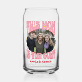 Retro This Mom is the Goat Photo Mug (Recto)