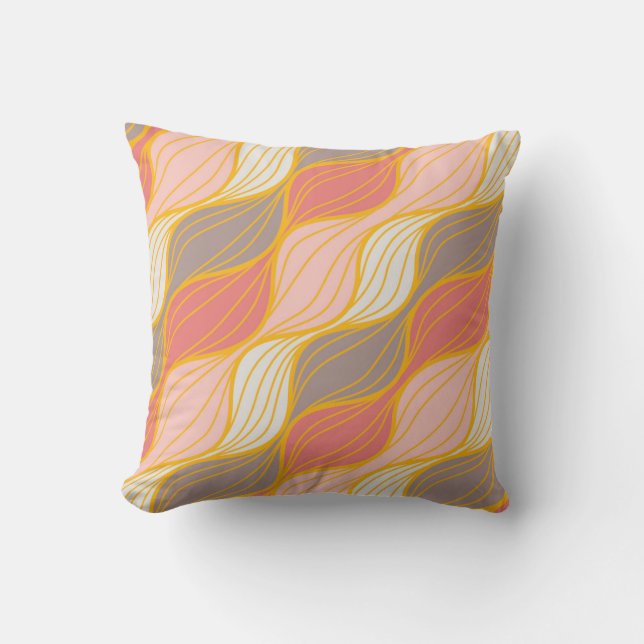  retro Throw Pillow Kussen (Voorkant)