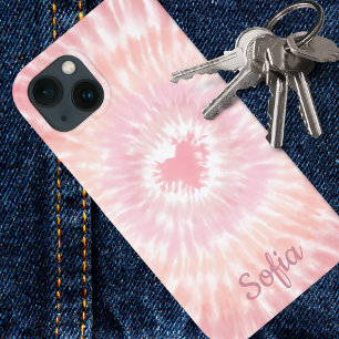 Retro Tie Dye Heart Signature iPhone 13 Hoesje
