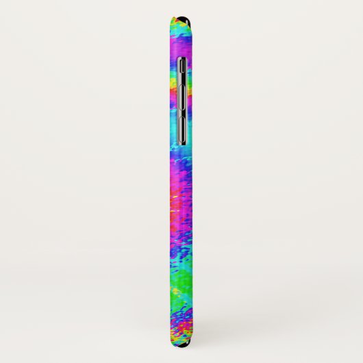 Retro Tie Dye Hippie Psychedelic 70s Case-Mate iPhone Case (Achterkant/links)