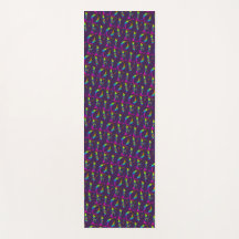 Retro Tie Dye Love Letters Patroon