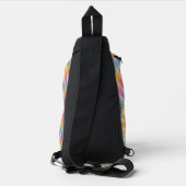 Retro Tie-Dye Sling Bag (Achterkant)