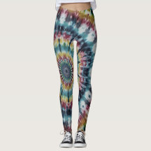 Retro Tie-Dye Stijl op een Paar Aangepaste Moderne