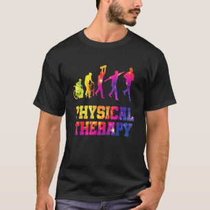 Retro Tie Fysieke Therapie Evolutie PT Thera T-shirt