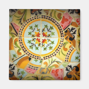 Retro Tile Magnet Magneet