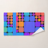 Retro Tiles Personalized | Dink Well (Serviette à main)