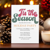 Retro ’Tis Season Fête Invitation