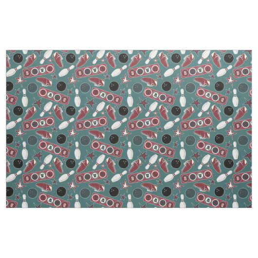 Rétro tissu de bowling (Yard)