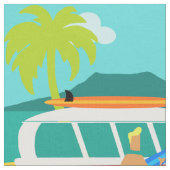 Rétro tissu de couples de surfer (Fermer)