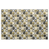 Rétro tissu fascinant d'or (Fat Quarter)