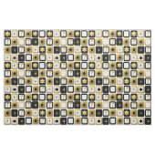 Rétro tissu fascinant d'or (Fat Quarter)