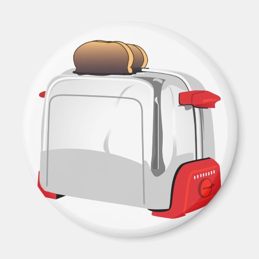 Retro Toaster Magneet (Voorkant)