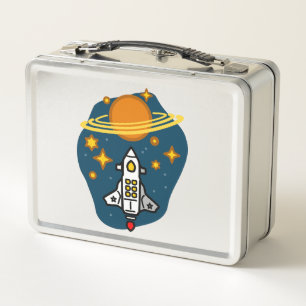 Retro Toekomst Bestemming Saturnus