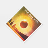 Retro Totale zonsverduistering 8 april 2024 landsc Servet (Hoek)