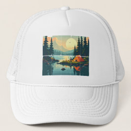  Retro Touch Grass Outdoors Typografie Trucker Pet