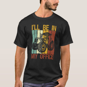 Retro Tractor boerenboerderij Rancher Tract T-shirt