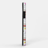 Retro Trailer en Flamingos Patroon Case-Mate iPhone Case (Achterkant/rechts)
