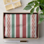 Retro Treasures Christmas stripes Tissuepapier (Geschenk)