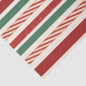 Retro Treasures Christmas stripes Tissuepapier (Detail)