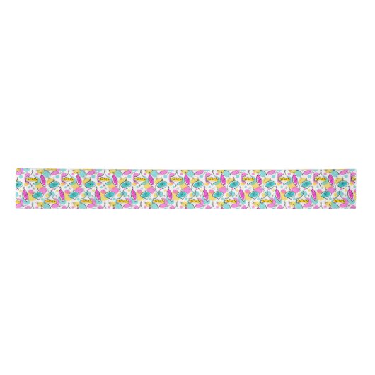 Retro Tree Baubles Multi-lint Lint (Voorkant)