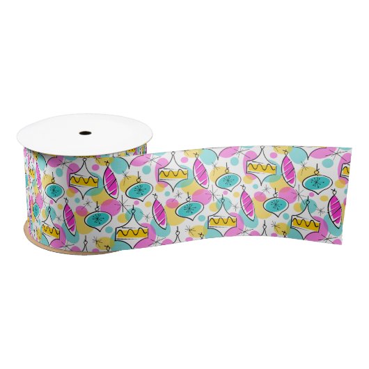 Retro Tree Baubles Multi-lint Lint (Spoel)