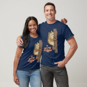 Retro Tree Hugger Tree Frog T-shirt (Unisex)
