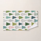 Retro Trees Bad Handdoek (Handdoek)