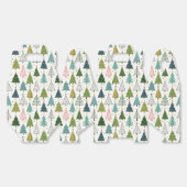 Retro Trees Bedankdoosjes (Ongevouwen)