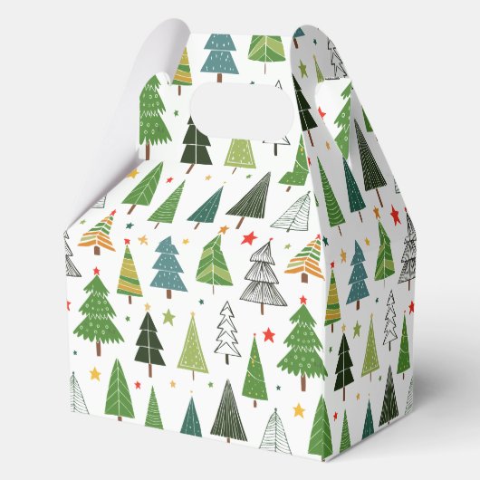 Retro Trees Bedankdoosjes (Achterkant)