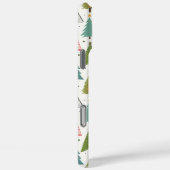 Retro Trees Case-Mate iPhone Case (Achterkant / Rechts)
