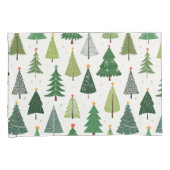 Retro Trees Kussensloop (Voorkant-Rechts)