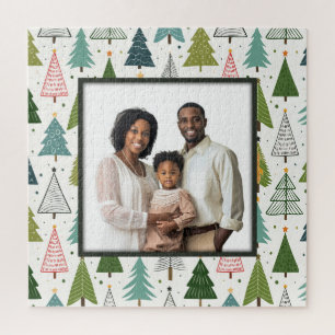 Retro Trees Legpuzzel