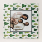 Retro Trees Legpuzzel (Horizontaal)