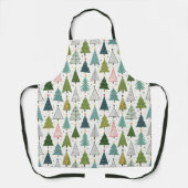 Retro Trees Schort (Voorkant)