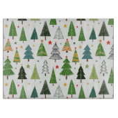 Retro Trees Snijplank (Voorkant)